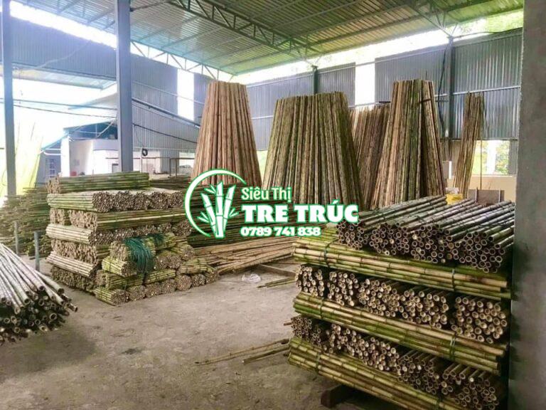 Bán cây tre khô ốp trần,ốp vách tĩnh Bình Dương